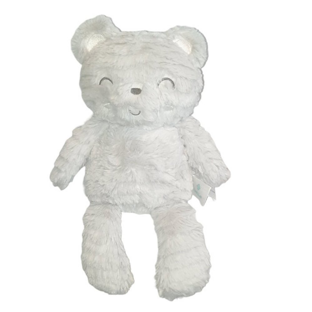 2019 Farallon Belle Gray Teddy Bear Plush Stuffed Lovey Toy 14"